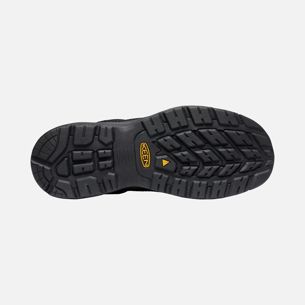 Keen Iş Ayakkabısı Erkek Siyah - Sparta (Aluminum Toe) - Türkiye HSVJ56109